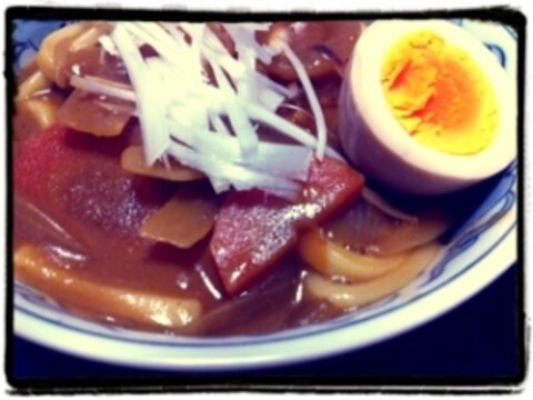 余ったカレーでカレーうどん